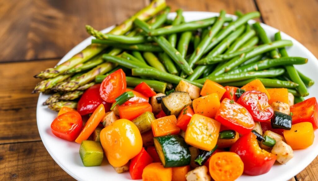 Vegetable side dishes for steelhead trout