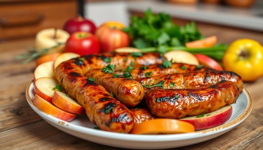 apple chicken sausage