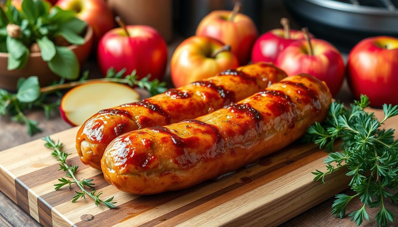 apple chicken sausage