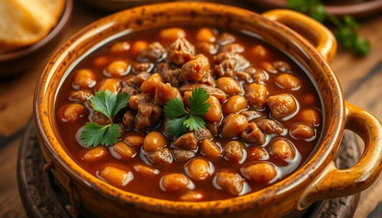 baked beans with ground beef recipe