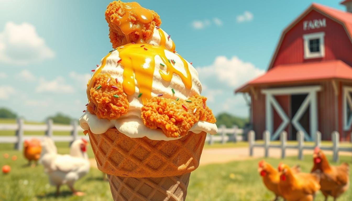 chicken ice cream