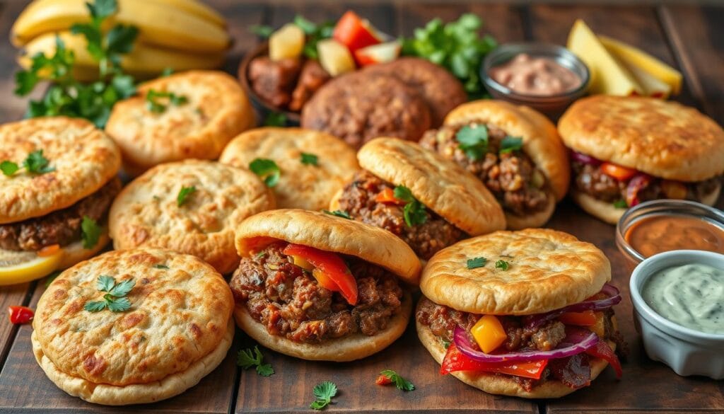 different types of jamaican beef patties