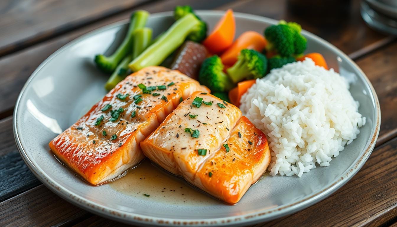 salmon and rice recipe