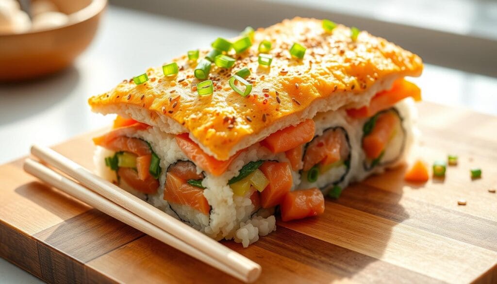 sushi salmon bake