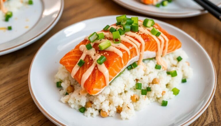 sushi salmon bake