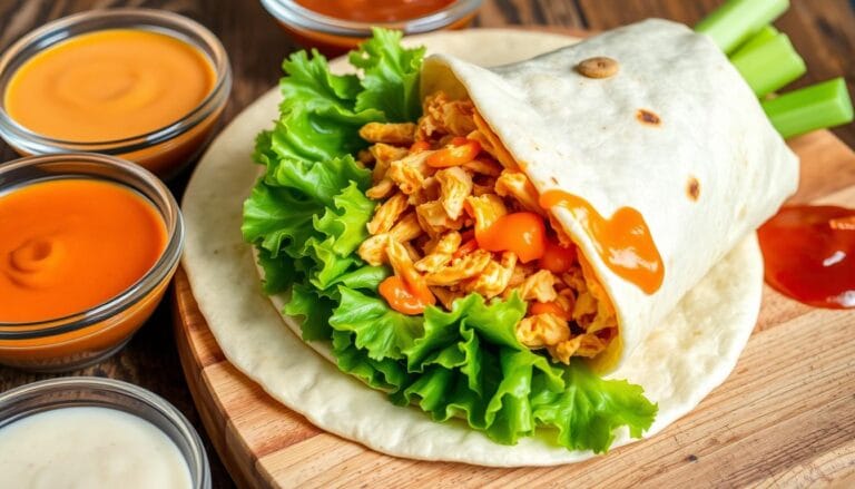 buffalo chicken wrap