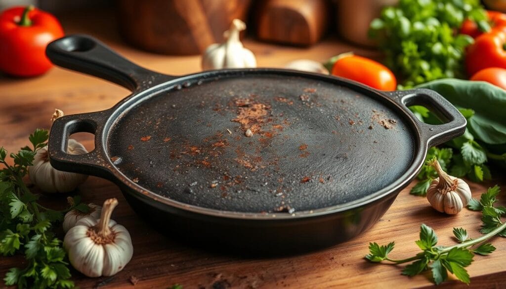 cast iron skillet