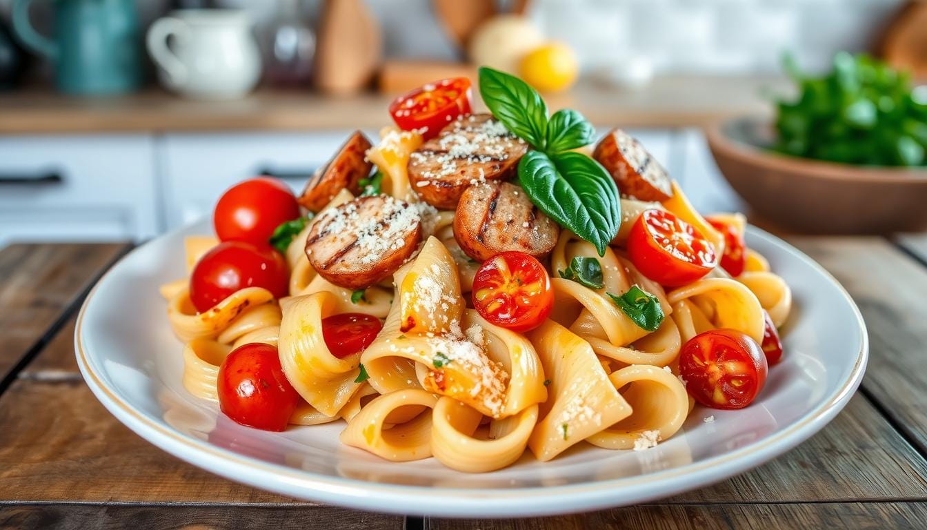 chicken sausage pasta recipes