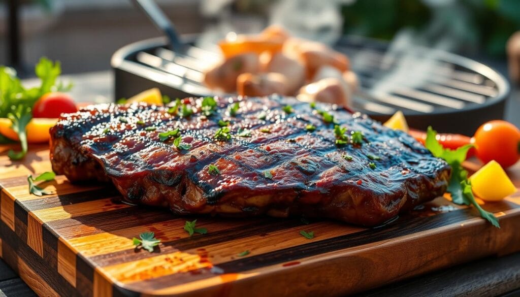 grilled steak